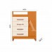 COMODA 4G 1P. ABRIR ALBATROZ TURQUESA CINAMOMO/OFF WHITE