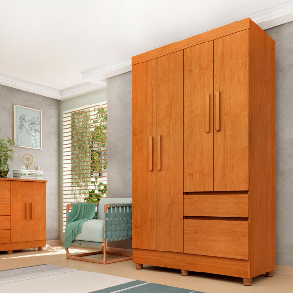 ROUPEIRO 4P. ABRIR 2G TCIL OREGON C/PES CINAMOMO/CINAMOMO