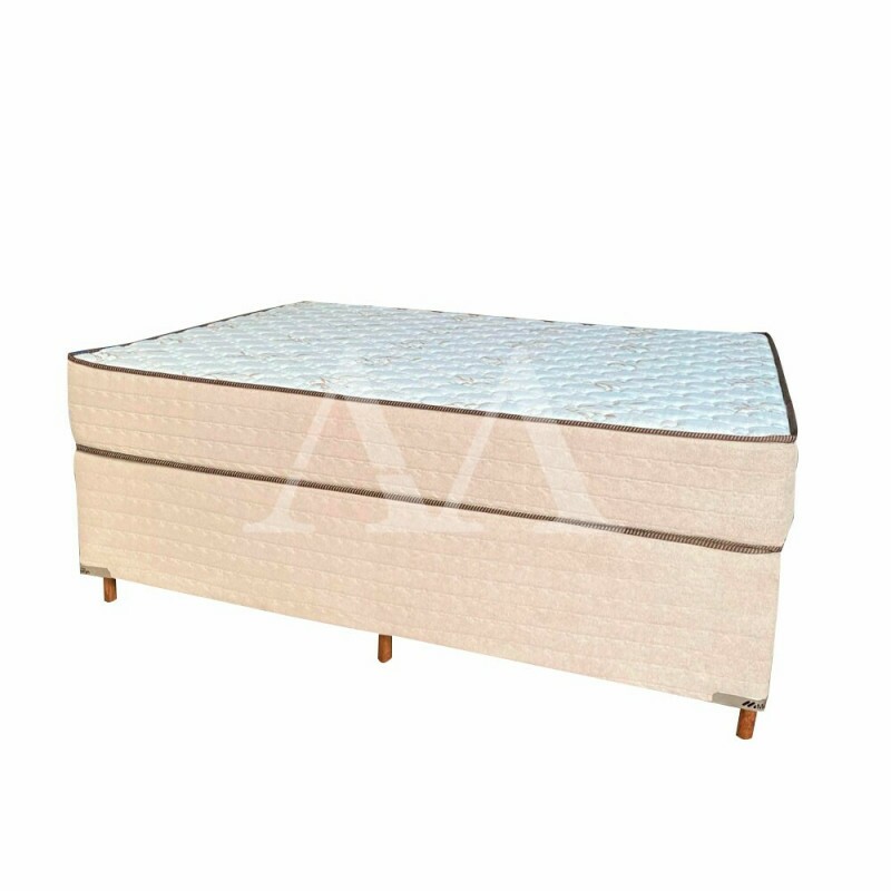 CJ BASE BOX/COLCHAO MOLAS ENSACADAS 138X188X75 MERON VERONA SOFT