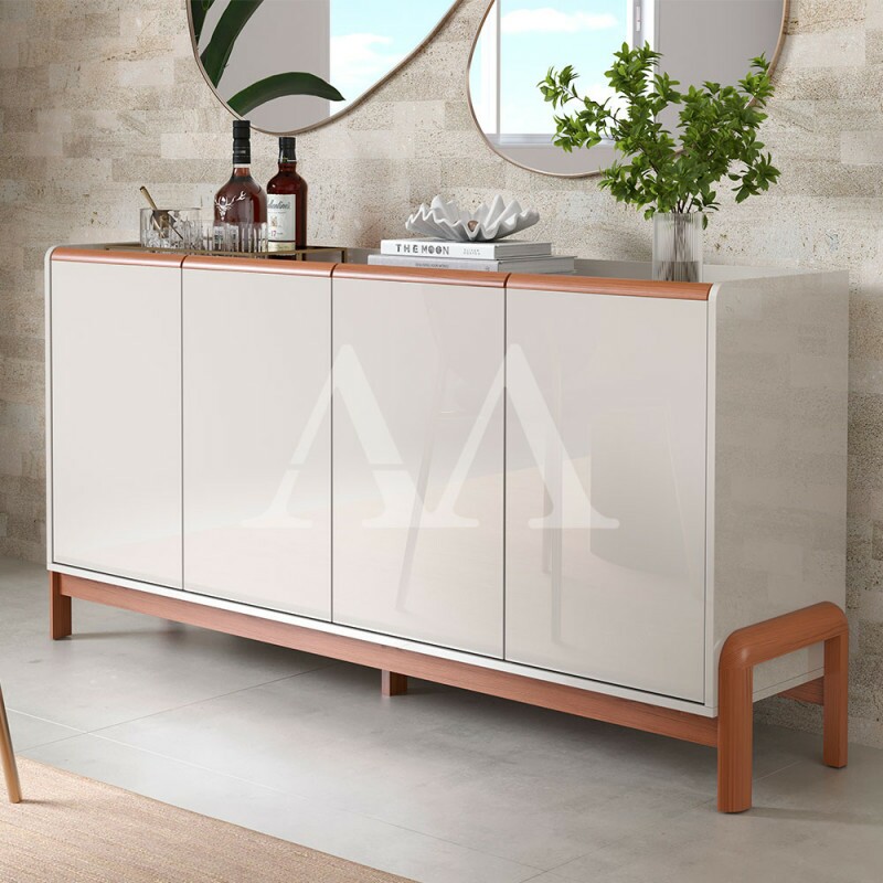 BUFFET LUKALIAM ELEGANCE OFF WHITE NEW/JEQUITIBA