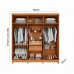 ROUPEIRO 6P. ABRIR 2G IMOP PORTUGAL CINAMOMO/OFF WHITE