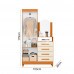 COMODA 4G 2P. ABRIR C/ ESPELHO ALBATROZ NEW CAPRI QUADRIFLEX