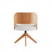 POLTRONA CEL MOVEIS GIRATORIA RAISSA TEC 178 CINAMOMO