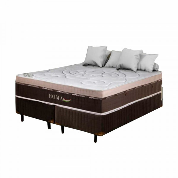 CJ BASE BOX COLCHAO D33 158X198X73 MERON ROMA SOFT