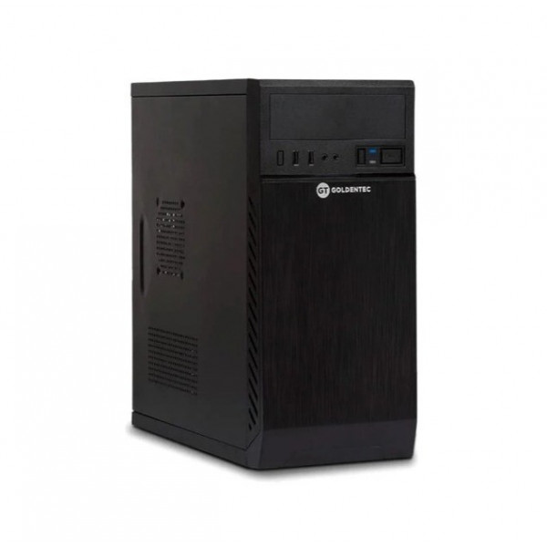 COMPUTADOR GOLDENTEC INTEL CORE I3 4GB RAM 120GB LINUX + MONITOR 19 PRETO
