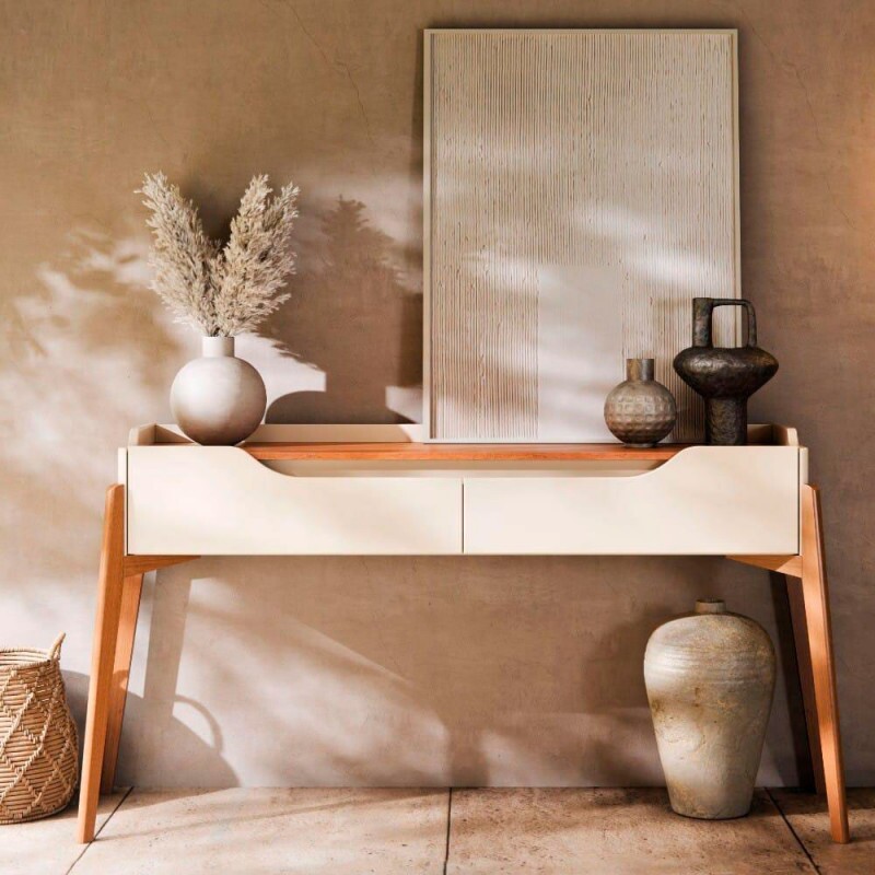 APARADOR IMCAL STUDIO OFF WHITE/NATURE