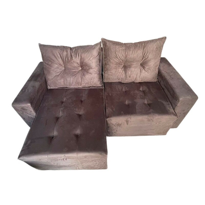 ESTOFADO RG GUATEMALA RETRATIL 1.90 MARROM