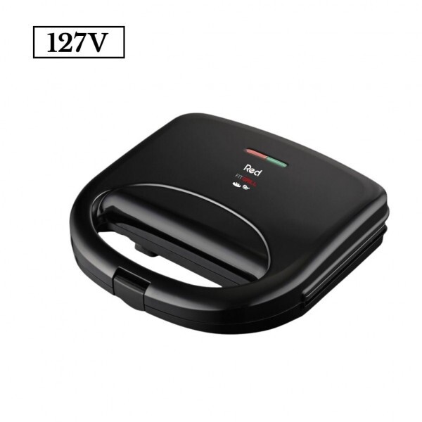 SANDUICHEIRA FIT GRILL RED MOBILE 750W SA101 127V PRETA