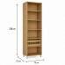 CRISTALEIRA NESHER 2P REFLECTA 70CM CARVALHO 501223 CRISTALEIRA NESHER 2P REFLECTA 70CM CARVALHO 501223