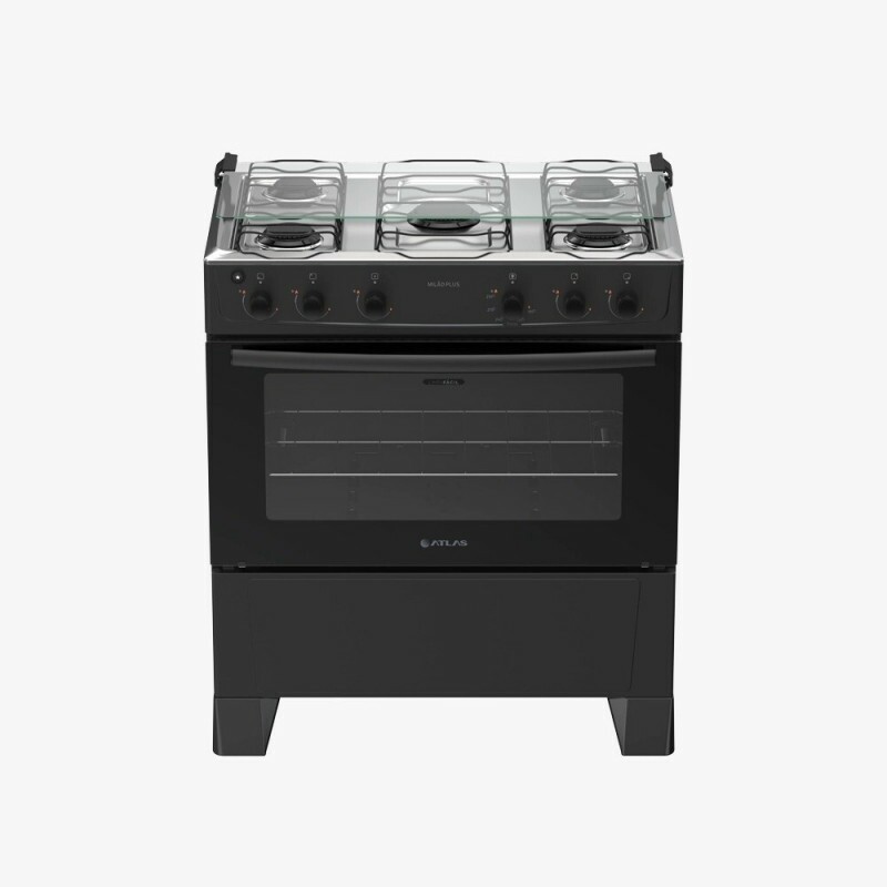 FOGAO 5B ATLAS MILAO PLUS PRETO 25