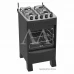 FOGAO 4B REALCE IRIS PLUS MESA INOX AUTOMATICO PRETO